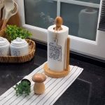 حامل مناديل خشب