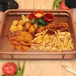 ⁦صينيه تحمير مستطيلة بــ صفاية 2*1⁩ - الصورة ⁦3⁩
