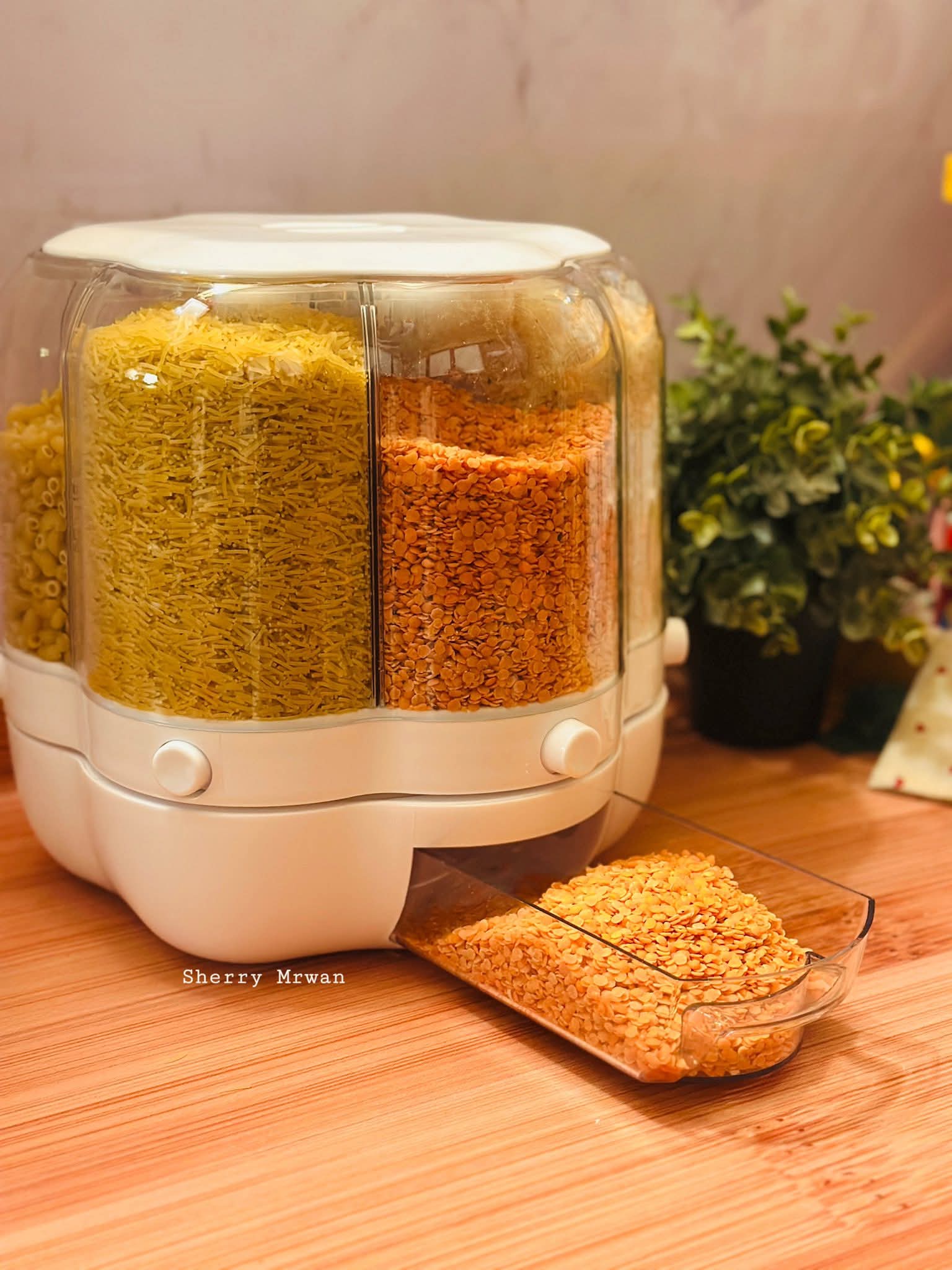 FB_IMG_1775249911491 حافظه بقوليات اكريلك - الصورة 1